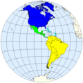 UN geoscheme for the Americas   Caribbean   Central America   Northern America   South America