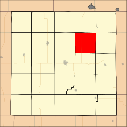 Location in Jewell County