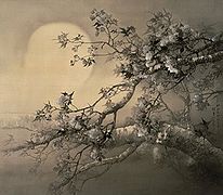Blüten am Frühlingsabend (春宵花影, Shunshō kakei)