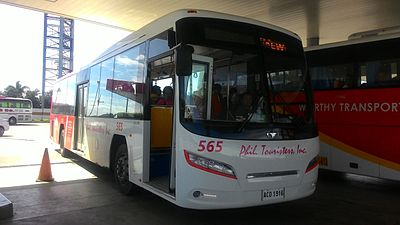 A Daewoo BS120S under Phil Touristers Inc.