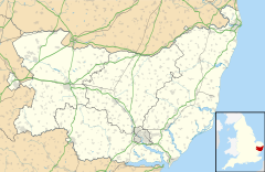 Wingfield is located in Suffolk