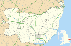 RAF Raydon is located in Suffolk