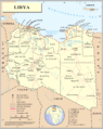 Image 17A map of Libya (from Libya)