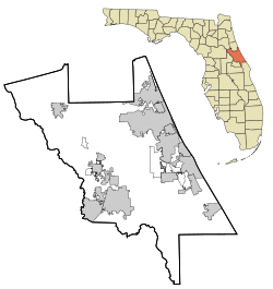 Emporia is located in Volusia County