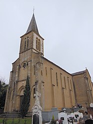 The church in Lacrabe