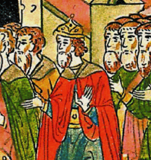 Andreas Palaiologos in a 16th-century Russian chronicle