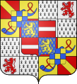 Coat of arms of René of Châlon as Prince of Orange.[1]