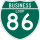 Interstate 86 Business marker