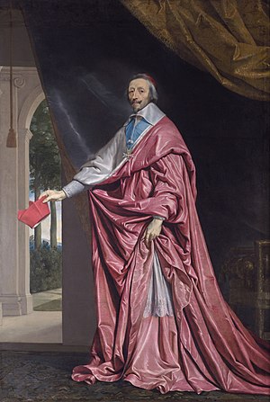 Portrait of Cardinal Richelieu wikidata:Q26492852