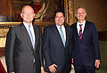 Image 7Foreign Secretary William Hague and Minister for Europe David Lidington with Chief Minister of Gibraltar Fabian Picardo at a meeting in London, 28 August 2013 (from Culture of Gibraltar)