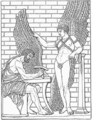 Image 25Daedalus working on Icarus' wings (from History of aviation)