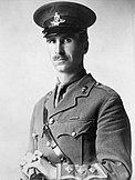 Captain David Nelson, commissioned from the ranks in 1914