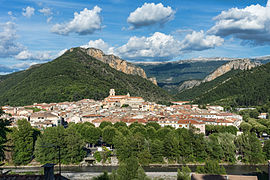 A view of Digne-les-Bains