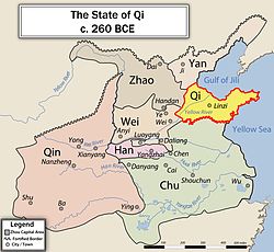 Qi in 260 BCE