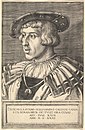 Engraving: The Emperor Ferdinand, 1531