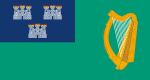 Flagge der Stadt Dublin