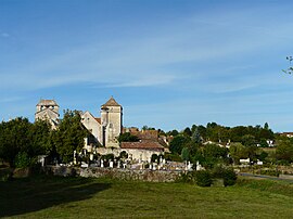 A general view of Liorac-sur-Louyre