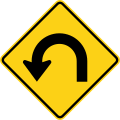 W1-11 (I) Hairpin curve to the left