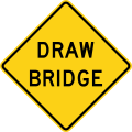 W3-6 Draw bridge ahead