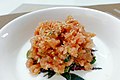 Myeongnan-jeot-muchim (salted pollock roe salad)