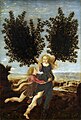 Image 38Apollo and Daphne, by Antonio del Pollaiolo (from Wikipedia:Featured pictures/Culture, entertainment, and lifestyle/Religion and mythology)
