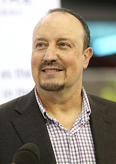Rafael Benítez, Valencia's most successful coach, with two league titles and one UEFA Cup over the period of three years