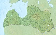 Spilve is located in Latvia