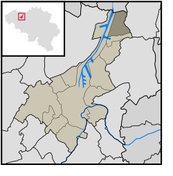 Location of Sint-Kruis-Winkel in Ghent