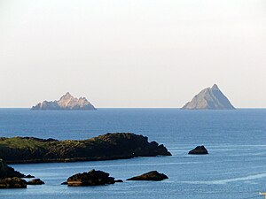 The islands seen from the mainland