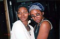 Image 33Two women wearing bandanas, 1999. (from 1990s in fashion)