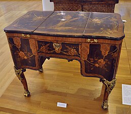 Early desk by David Roentgen (1769)