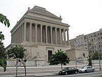 The Masonic House of the Temple of the Scottish Rite, Washington, DC, designed by John Russell Pope, 1911–1915, another scholarly version.