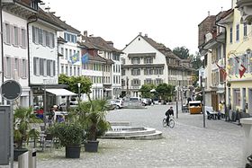 Sursee: Rathausplatz und Oberstadt