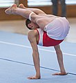 Manna performed by the artistic gymnast Silas Dittmann at the 24th Rheintalcup 2019