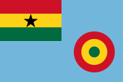The ensign of the Ghana Air Force