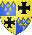 Coat of arms of the Kämmerer of Worms (said of Dalberg) family, lords of Dalberg.