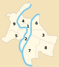 Arrondissements of Lyon