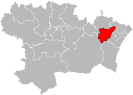 Situation of the canton of Narbonne-1 in the department of Aude