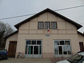 The town hall in Belfays