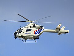 Belgian police helicopter