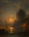Moonlit Night at Sea, 1874 The Russian Museum