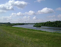 The Cheptsa River near the village of Verkhnyaya Bogatyrka in Glazovsky District
