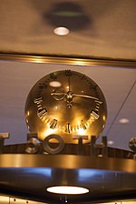 Lobby clock in Rockefeller Center