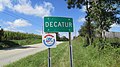 Decatur community sign