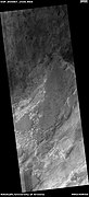 Floor features in Hellas Planitia, as seen by HiRISE under HiWish program