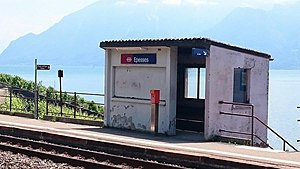 Platform shelter in 2018