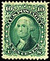 George Washington 10 cent USA 1861