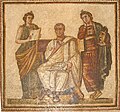 Image 58Roman mosaic of Virgil, the most important Latin poet of the Augustan period (from Culture of Italy)