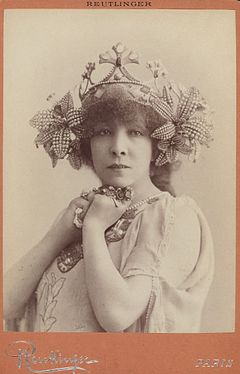 As Melissande in La Princesse Lointaine by Edmond Rostand (1897)