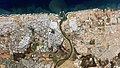 Satellite view of Rabat, 2005